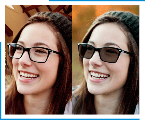 Photochromic lenses